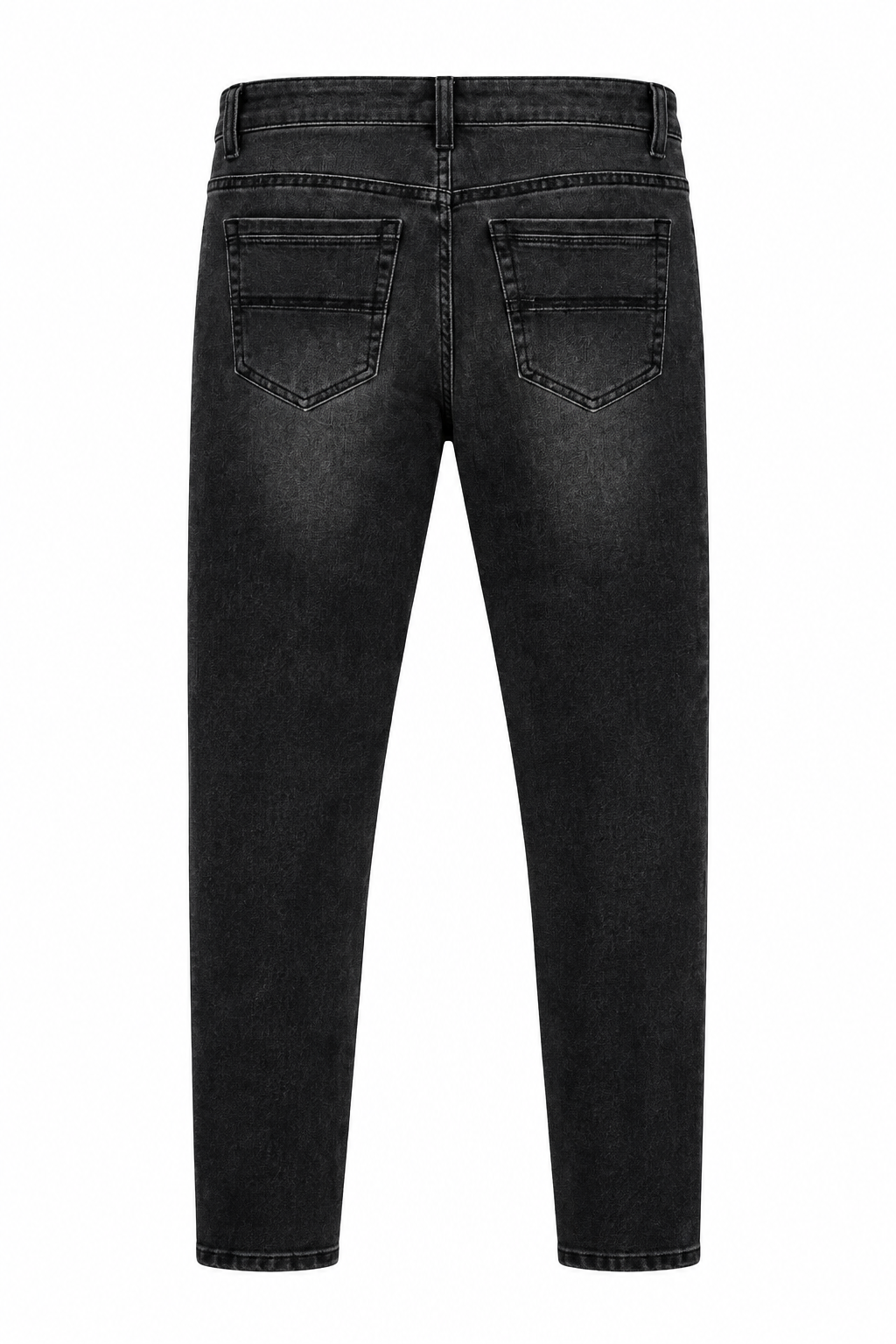 Jeans regular fit Y8947 nero - Vista posteriore