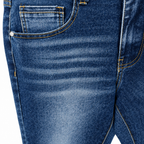 Jeans capri fit AF1706B - Dettaglio tessuto