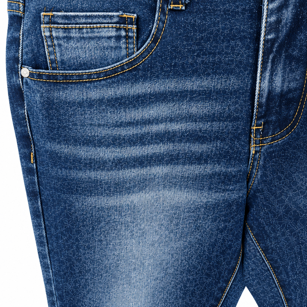 Jeans capri fit AF1706B - Dettaglio tessuto