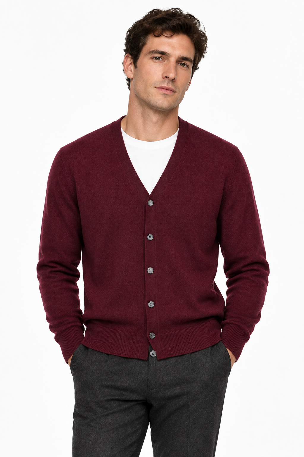 cardigan - bordeaux