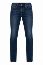 Jeans Slim Fit Blu Scuro - Fronte