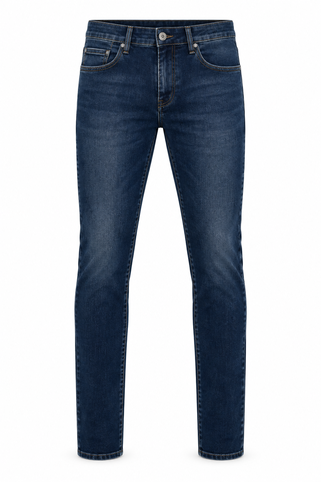 Jeans Slim Fit Blu Scuro - Fronte