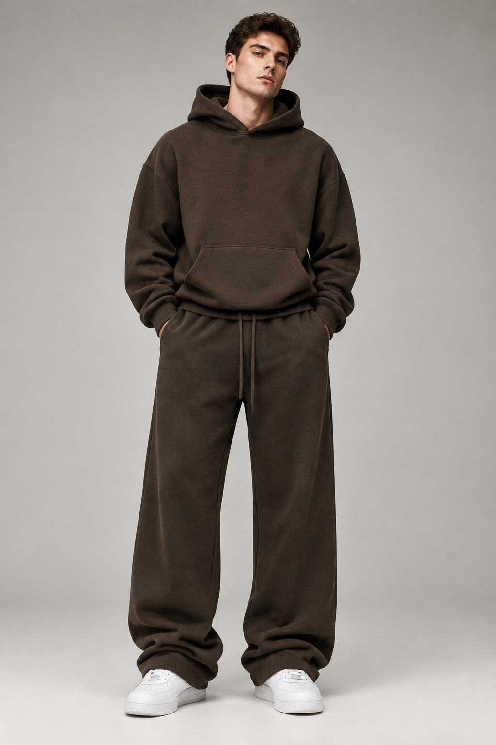 Pantalone Jogger - Caffè