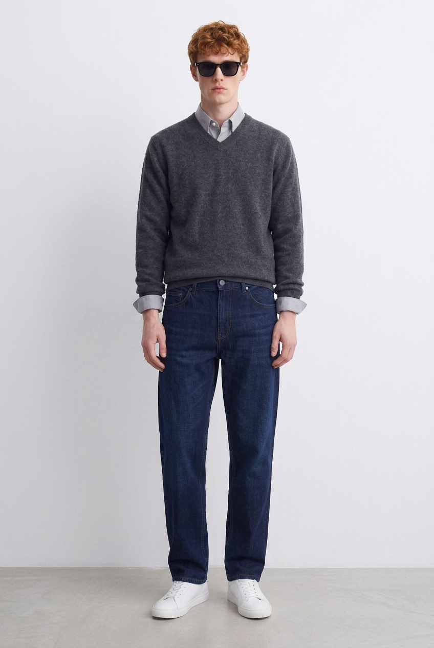 Jeans - Denim Blu