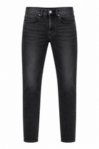 Jeans regular fit Y8947 nero - Vista frontale