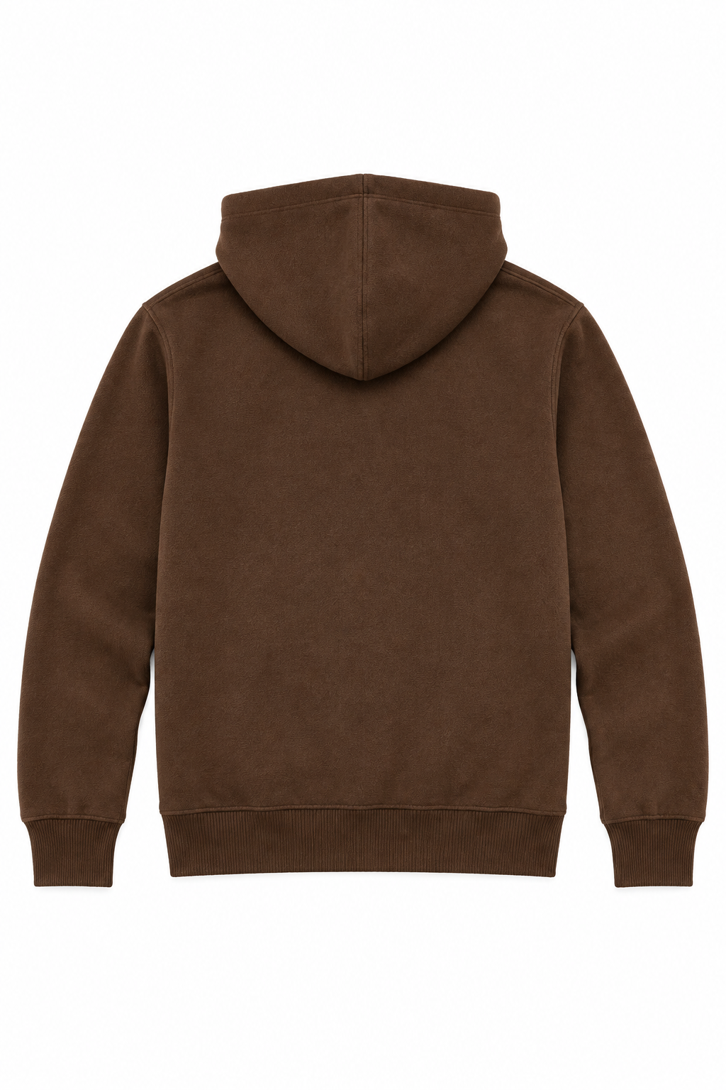 felpa con zip - caffè 