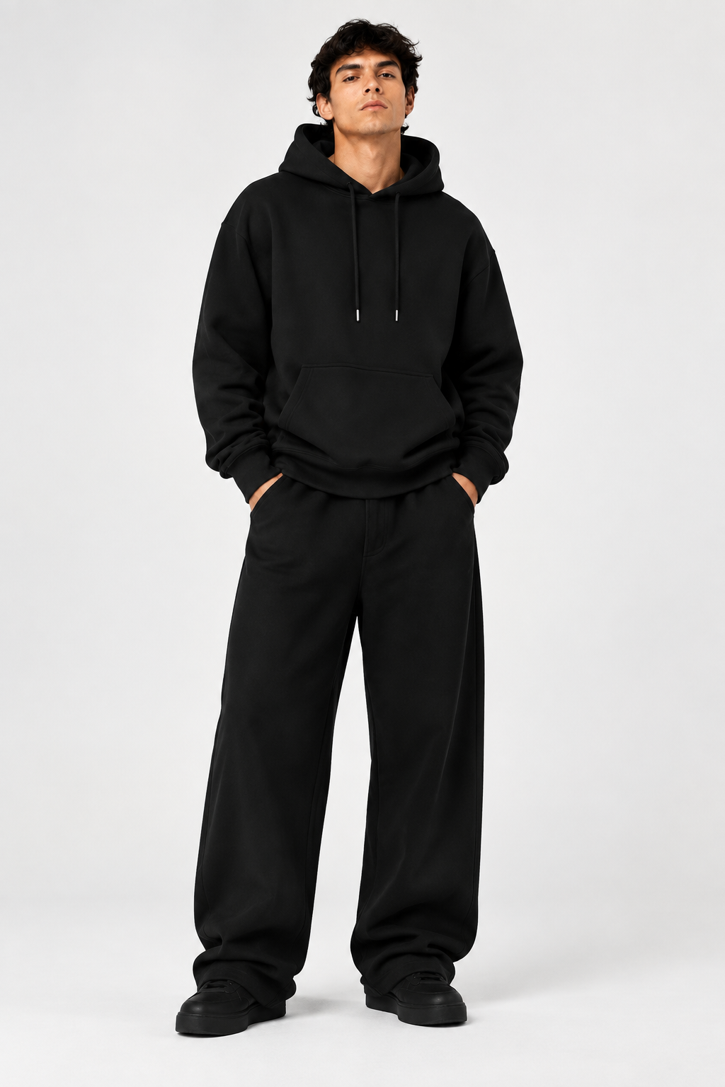 Felpa Hoodie - Nero