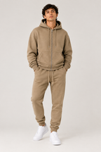 Felpa Zip - Khaki